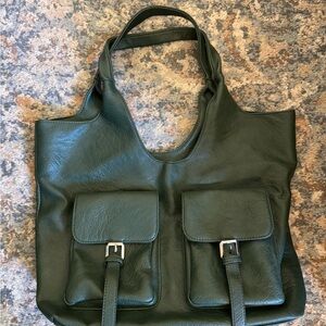 Dark Green Royale Tote by Urban Originals x Anthropology